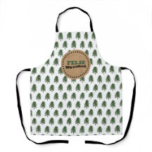 Moderne kerstboom van Feliz Navidad