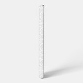 Moderne kerstboom White Green op maat Samsung Galaxy Hoesje (Linkerkant)