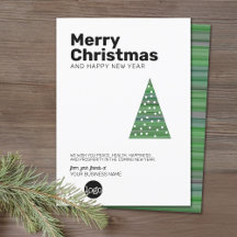 Moderne kerstboom - zans serif Business