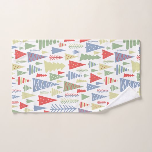 Moderne kerstboomBoerderij Handdoek (Handdoek)