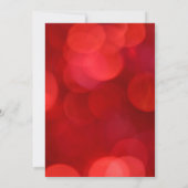 Moderne kerstboomfeestdag kaart (Achterkant)