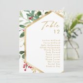 Moderne kerstboomgaard - witte tabel (Staand voorkant)