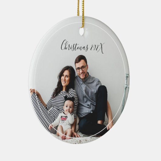 Moderne kerstboomkeramische decoratie (Rechts)