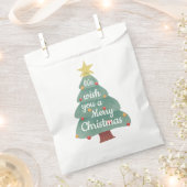 Moderne kerstboomkerst bedankzakje (Geknipt)
