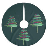 Moderne kerstboomkunst kerstboom rok (Voorkant)