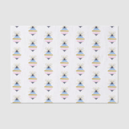 Moderne kerstboomOrnament Tissuepapier