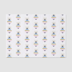 Moderne kerstboomOrnament Tissuepapier