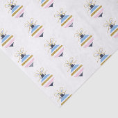 Moderne kerstboomOrnament Tissuepapier (Detail)