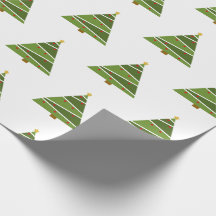 Moderne kerstboompatroonpapier