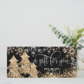 Moderne kerstboomschilfers (Staand voorkant)