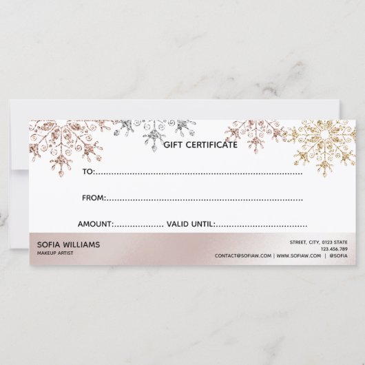 Moderne kerstboomschilfers (Achterkant)