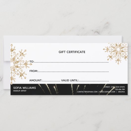 Moderne kerstboomschilfers (Achterkant)