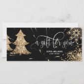 Moderne kerstboomschilfers (Voorkant)