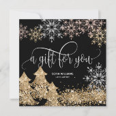 Moderne kerstboomschilfers (Voorkant)