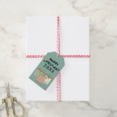 Moderne kerstcadeaudozen met mooi cadeau Label Cadeaulabel (Met Touw)