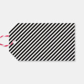 Moderne kerstcadeauLabel voor prettig kerstscript Cadeaulabel (Achterkant Horizontaal)