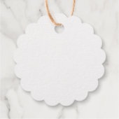 Moderne kerstcadeaulabels bedankjes labels (Achterkant)