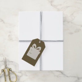 Moderne Kerstcadeaus Ontwerp Vakantie Cadeaulabel