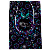 Moderne kerstcadeautjes met elegant medium cadeauzakje (Voorkant)