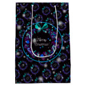 Moderne kerstcadeautjes met elegant medium cadeauzakje (Achterkant)