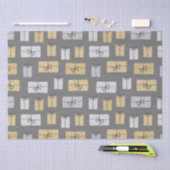 Moderne kerstcadeautjes tissuepapier (Craft)
