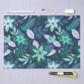 Moderne kerstdag, donkerboomvakantie tissuepapier (Craft)