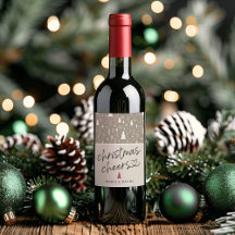 Moderne Kerstelijke Groet Calligrafie Persoonlijk