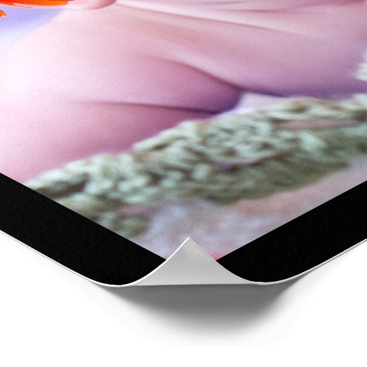 Moderne kerstfamilie foto Rustic Poster (Hoek)