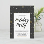 Moderne Kerstfeest, Uitnodigingen voor Kerstfeest (Staand voorkant)