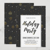 Moderne Kerstfeest, Uitnodigingen voor Kerstfeest (Voorkant / Achterkant)