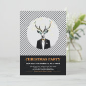 Moderne Kerstfeest, Uitnodigingen voor Kerstfeest (Staand voorkant)