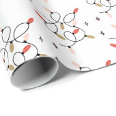 Moderne kerstfeestdag cadeaupapier (Rol Hoek)