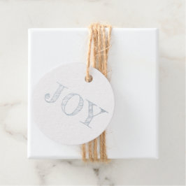 Moderne kerstfeestdag — familienaam bedankjes labels