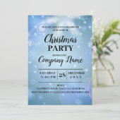 Moderne kerstfeestdag fotobedrijf kaart (Staand voorkant)