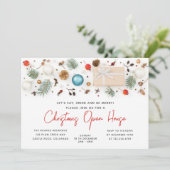 Moderne kerstfeestdag kaart (Staand voorkant)