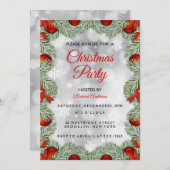 Moderne kerstfeestdag kaart (Voorkant / Achterkant)