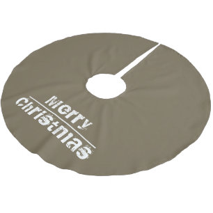 Moderne kerstfeestdag kerstboom rok