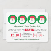 Moderne kerstfeestdag met kerstmis kaart (Voorkant)