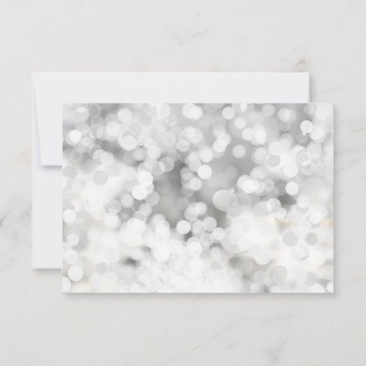 Moderne kerstfeestdag met script | FOTO Kaart (Achterkant)