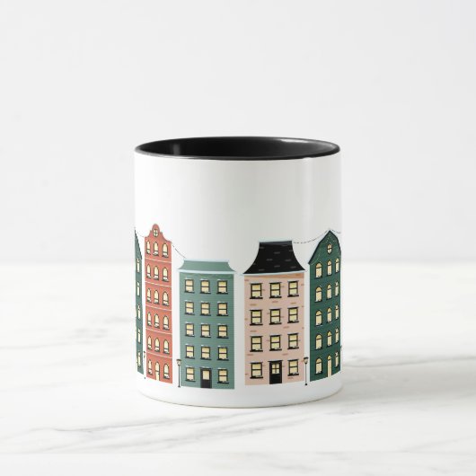 Moderne kerstfeestdag mok (Midden)