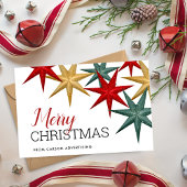 Moderne kerstfeestdag voor prettige feestdagen