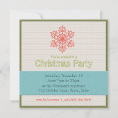 Moderne kerstfeestdagen kaart (Voorkant)