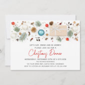 Moderne kerstfeestelijke Feestdagen Kaart (Voorkant)