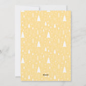 Moderne kerstfoto van Merriest Feestdagenkaart (Achterkant)