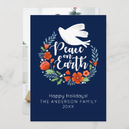 Moderne kerstfotofeestkaart feestdagenkaart