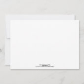 Moderne kerstfotokaarten feestdagenkaart (Achterkant)