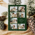 Moderne kerstfoto's voor Merry Collage Feestdagenkaart<br><div class="desc">Deel uw vakantievreugde met een strakke, fotocollage-uitnodiging die uw favoriete momenten van het jaar benadrukt. Een raster van prachtig gerangschikte foto's in combinatie met strakke lijnen en minimalistische typografie creëer's een modern en elegant gevoel. Subtiele feestelijke accenten voegen warmte toe, waardoor deze uitnodiging perfect is voor het sturen van oprechte...</div>