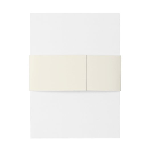 Moderne kerstgrenery | Cream Uitnodigingen Wikkel (Achterkant Voorbeeld)