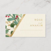 Moderne kerstgrenery | Vaste weddenschappen op cra Plaatskaartje (Achterkant)