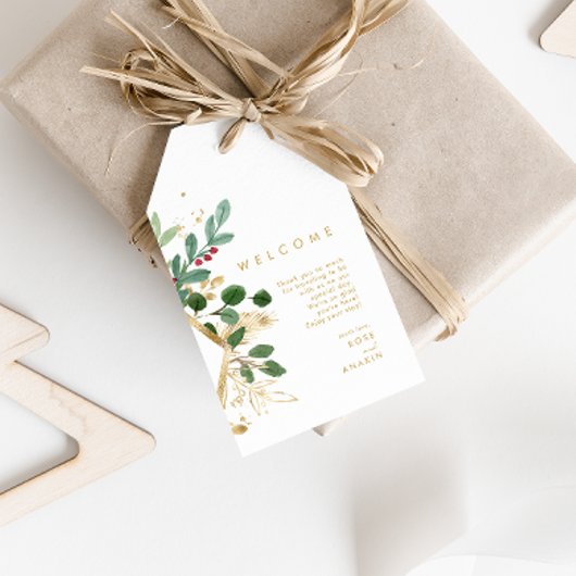 Moderne kerstgrenery | WelkomstcadeauLabels Cadeaulabel
